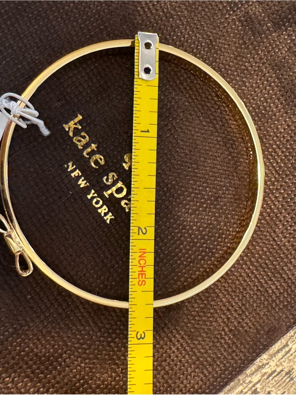 Kate Spade Gold Box Bangle - Picture 5 of 6